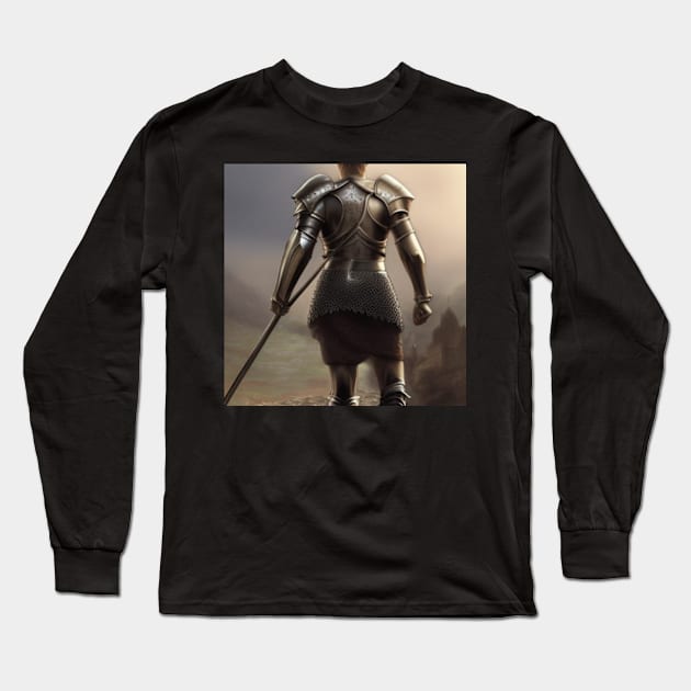 Fantasy warrior Long Sleeve T-Shirt by Love of animals